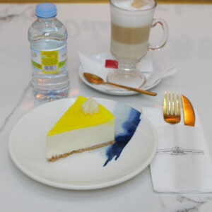 30# Café u otra opción + Tarta Limon